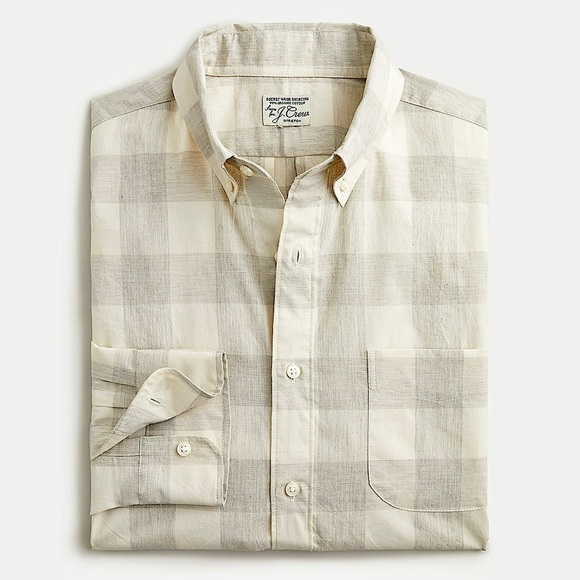 J. Crew Other - J. Crew Stretch Secret Wash Cotton Poplin Shirt